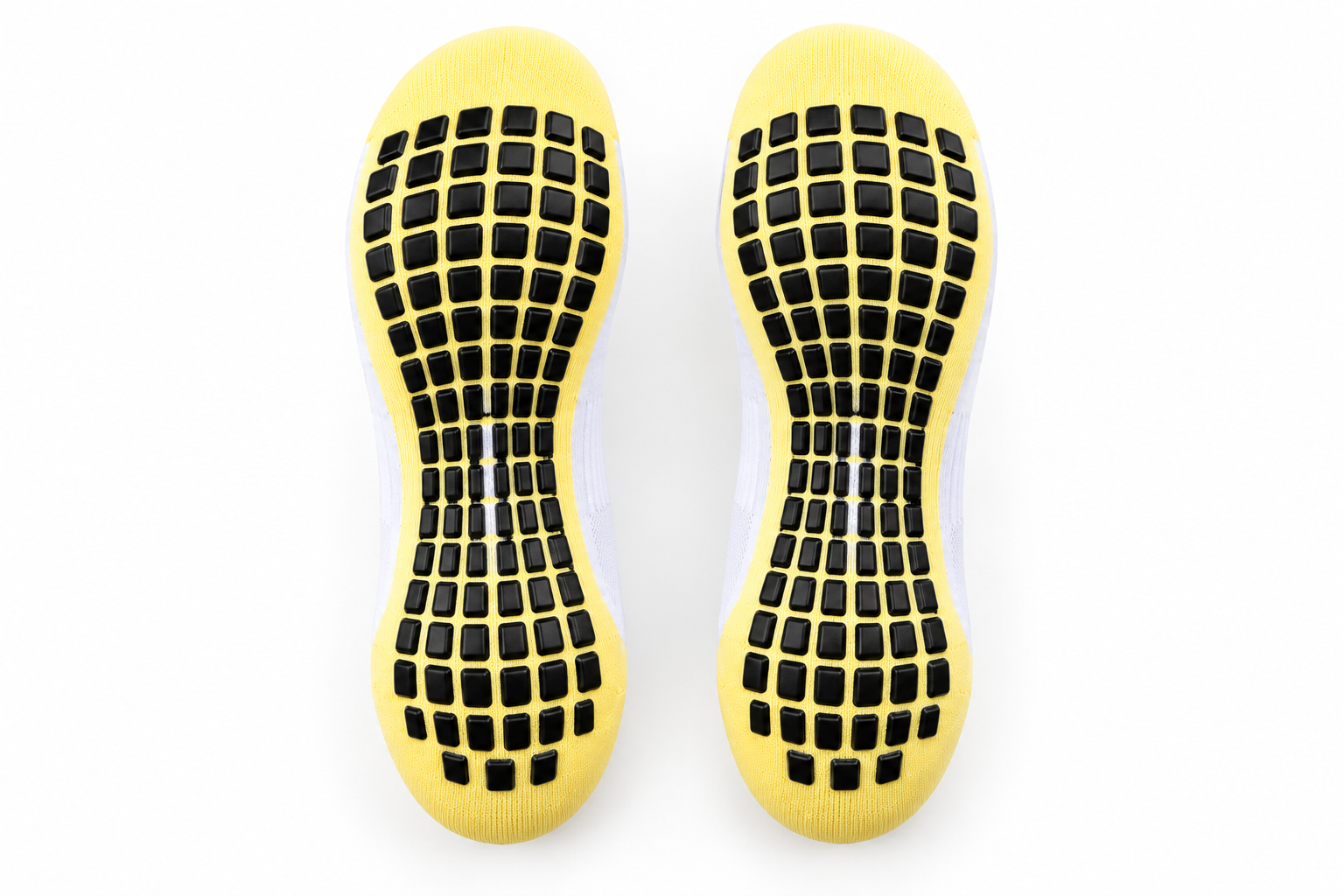 Approved yellow and black football sock grip pattern