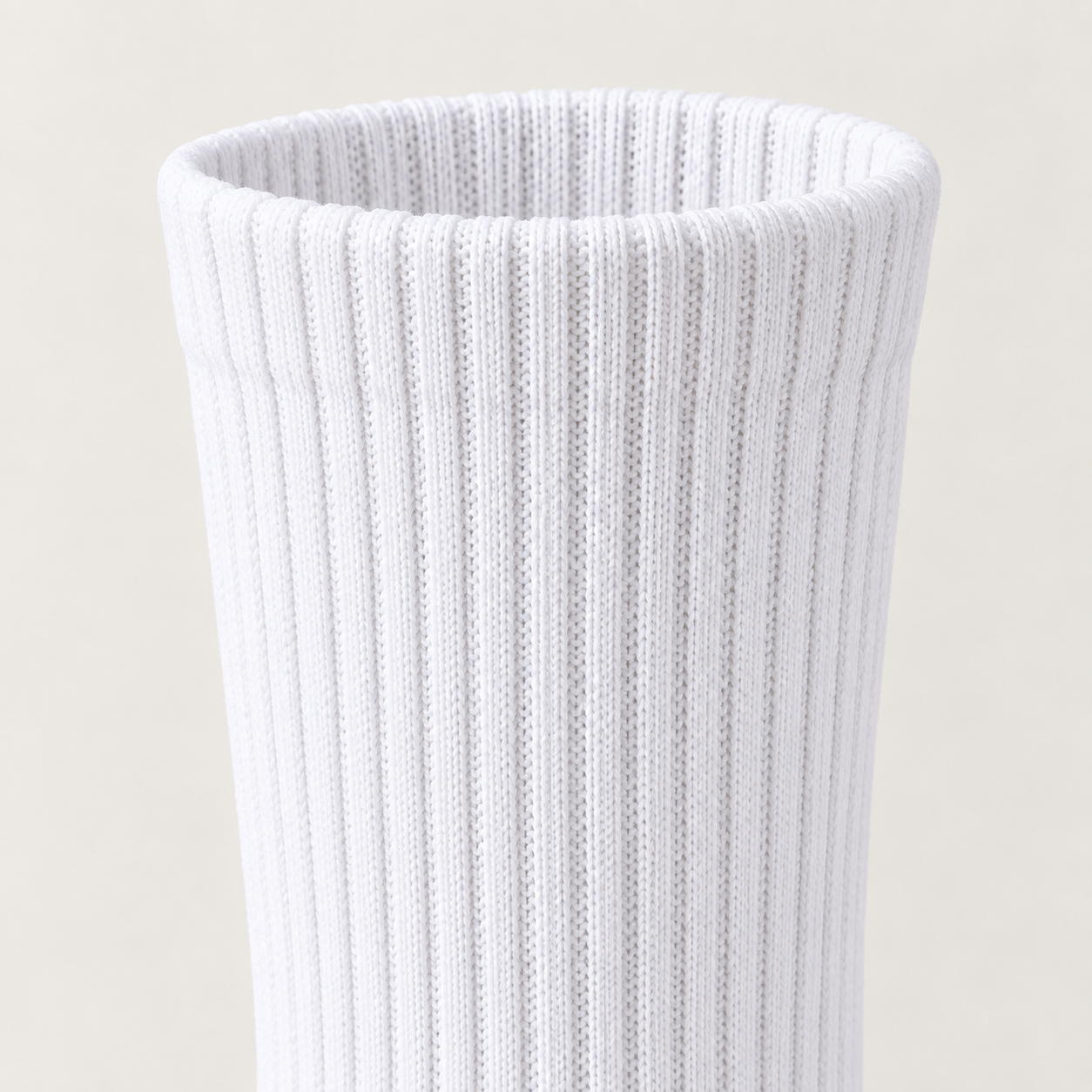 Close-up of the Essential Crew 01 ribbed cuff