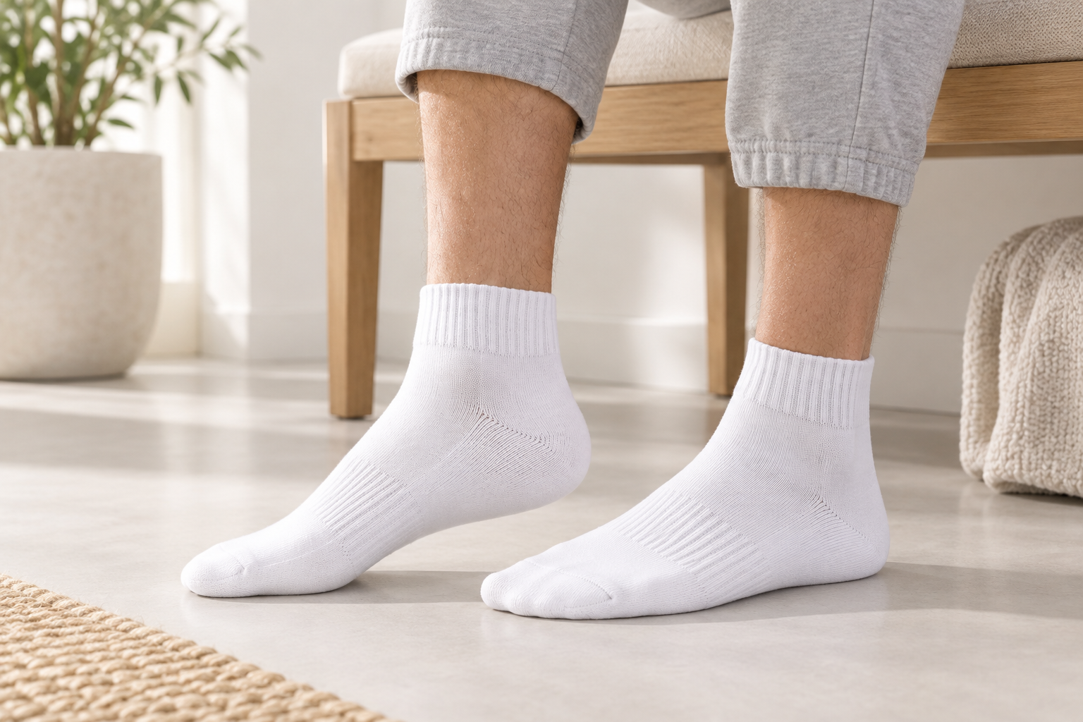 Essential Quarter 01 worn with casual apparel