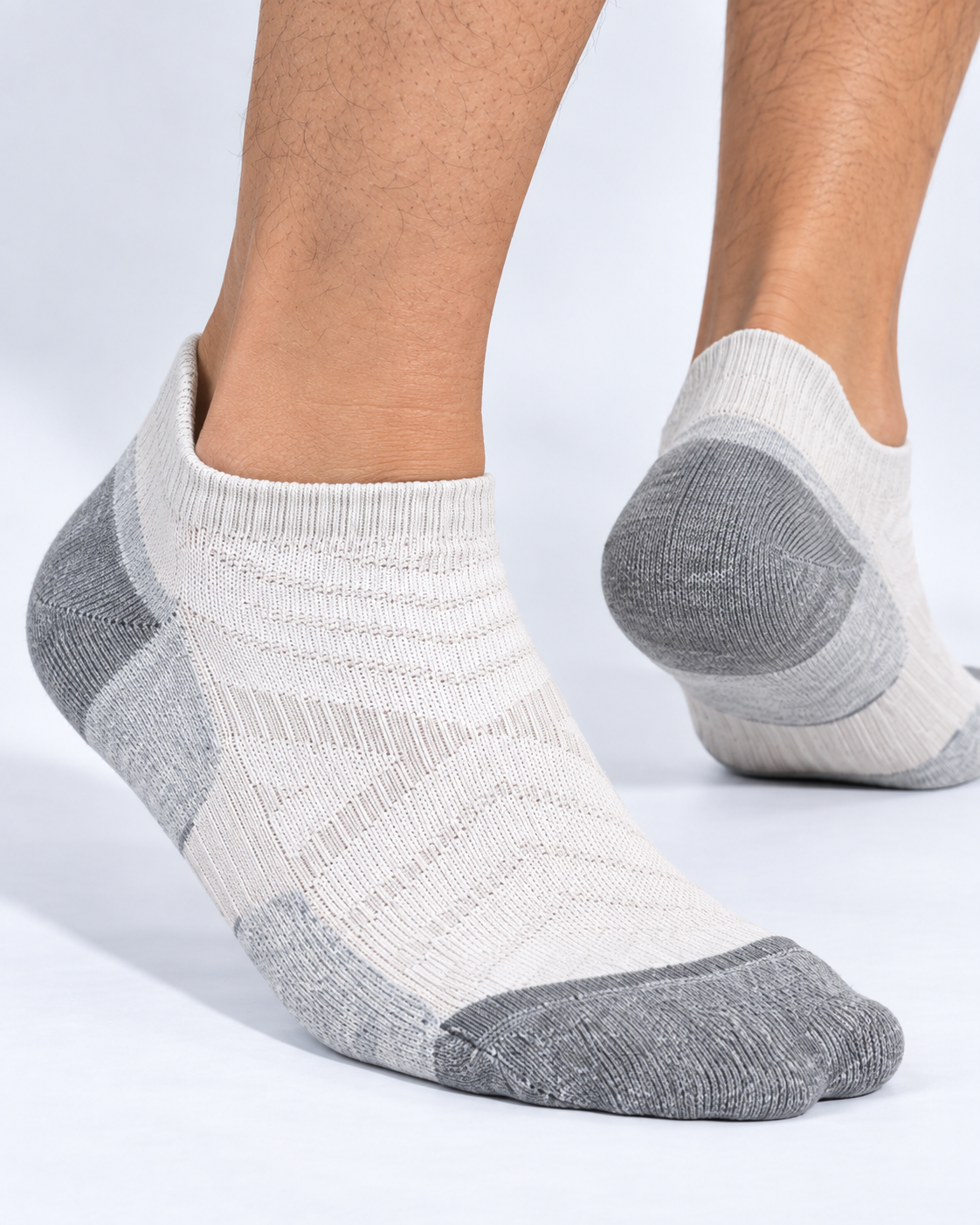 heel and toe construction
