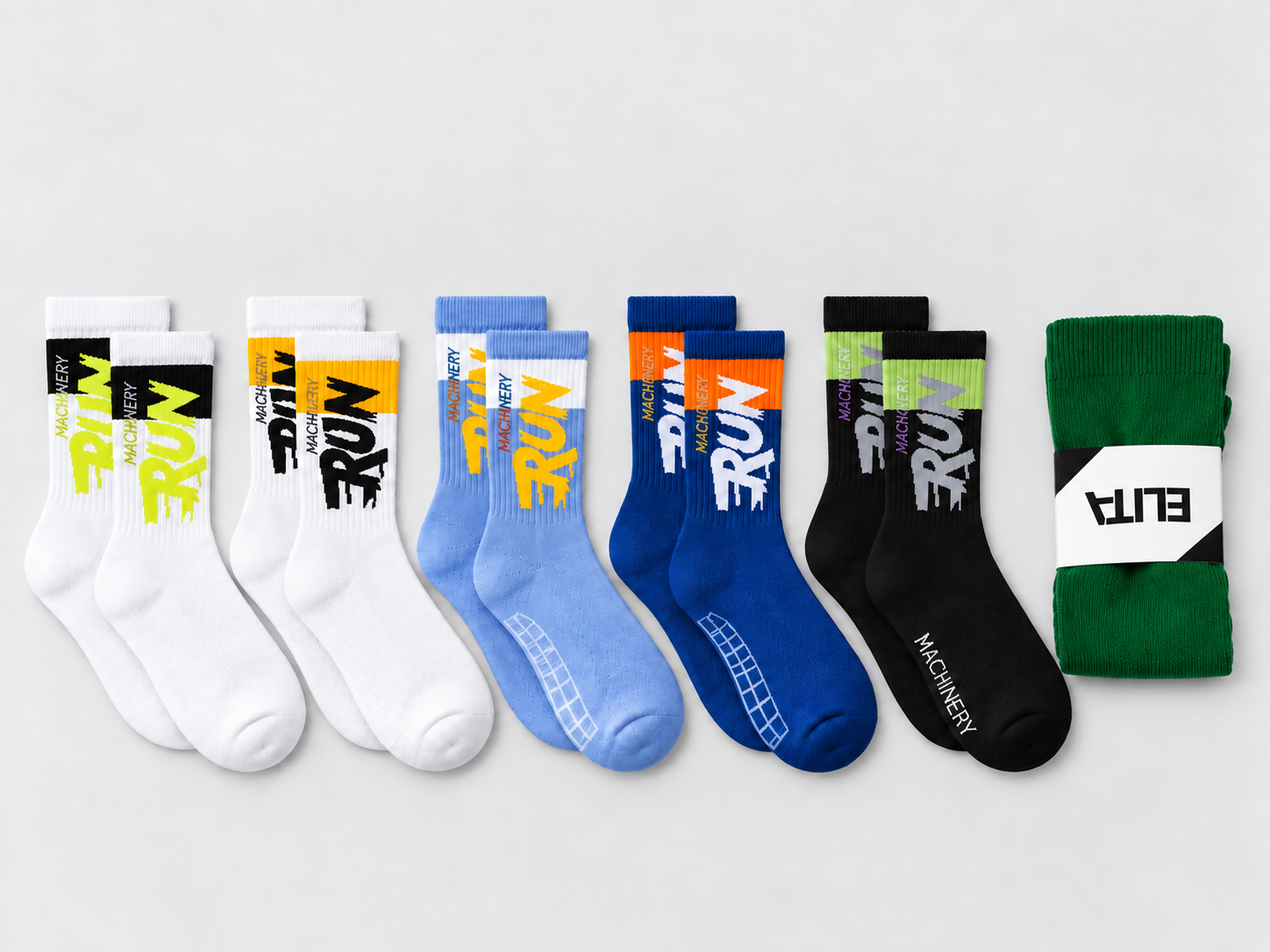 Wholesale custom sport socks and retail packaged product